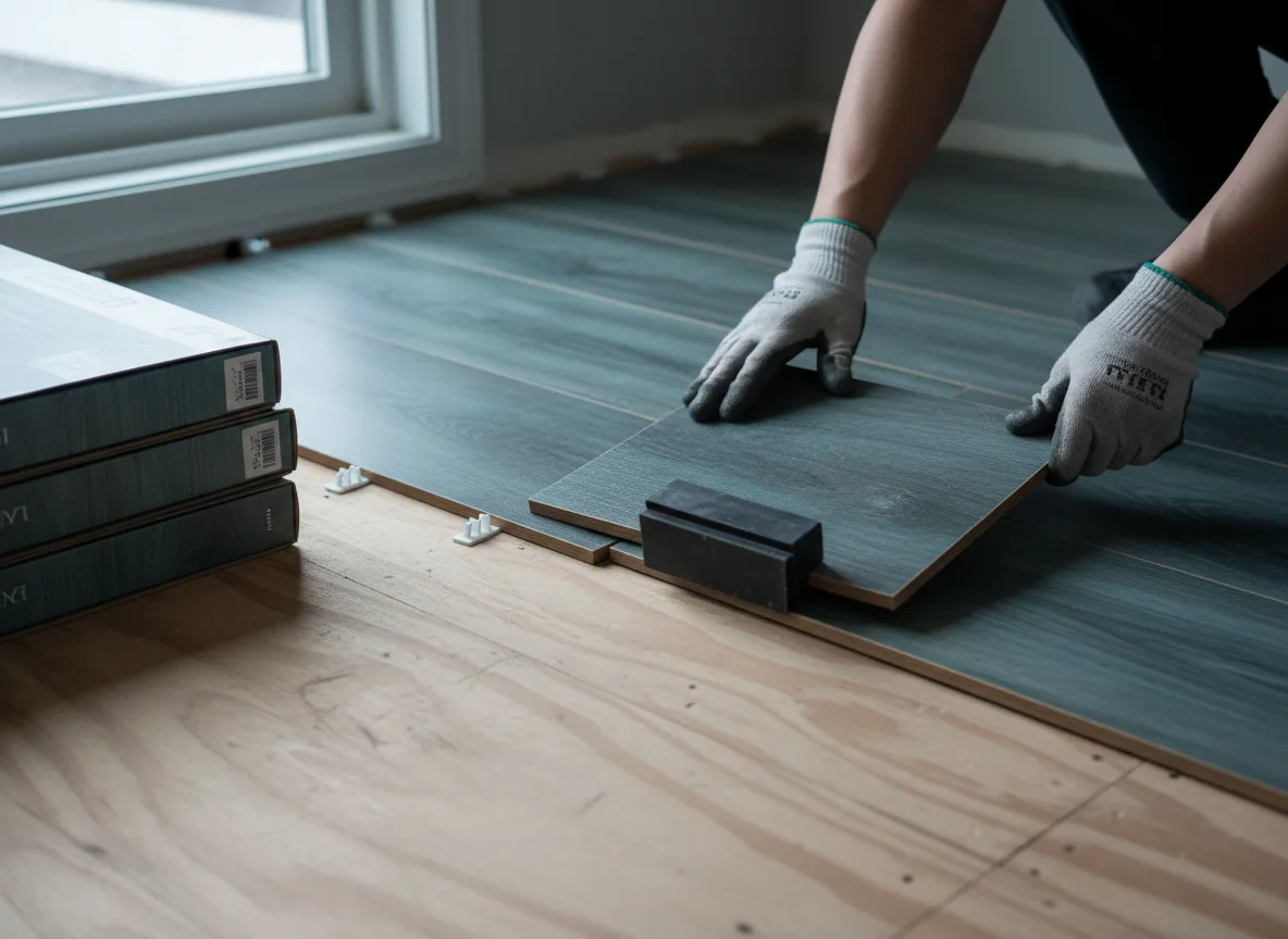 Luxury Vinyl Plank Installation company in Fairbank, IA